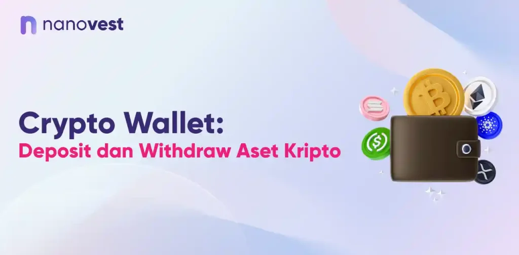 🎉Fitur Baru Nanovest: Crypto Wallet 🥳 Web Banner Crypto Wallet