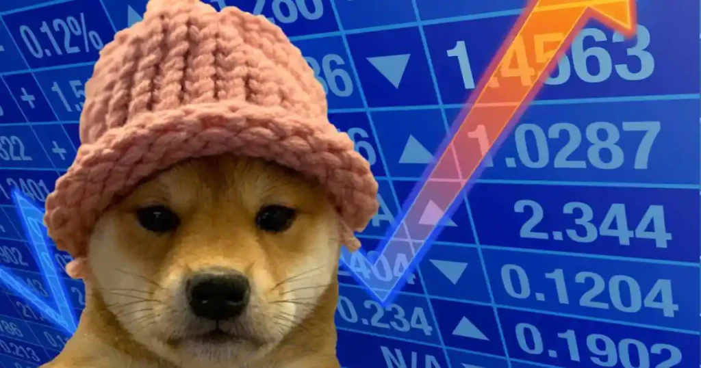 Dogwifhat (WIF) Solana Melonjak 1300%, Menjadi Kripto Berkinerja Terbaik