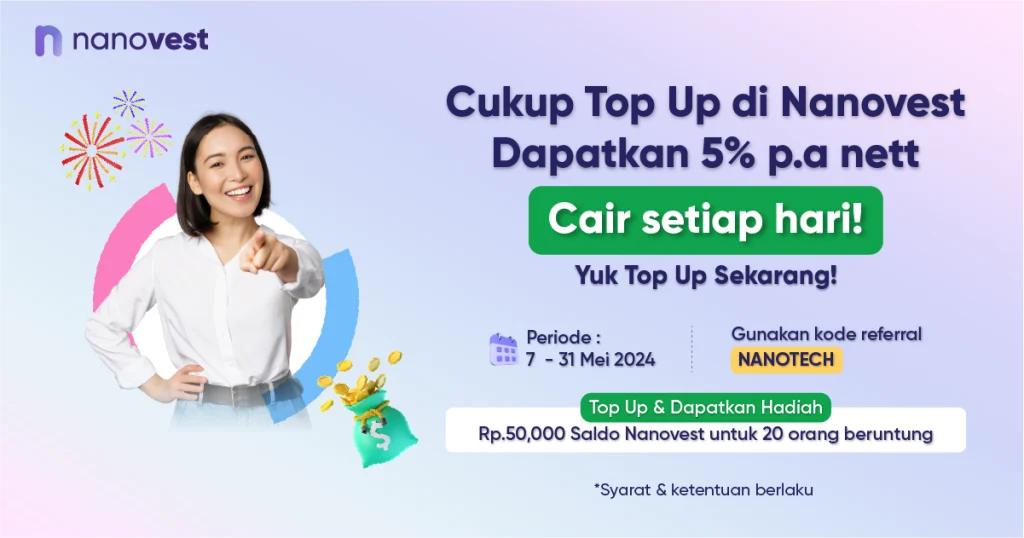 Top Up at Nanovest and Get a Net 5% p.a. Return