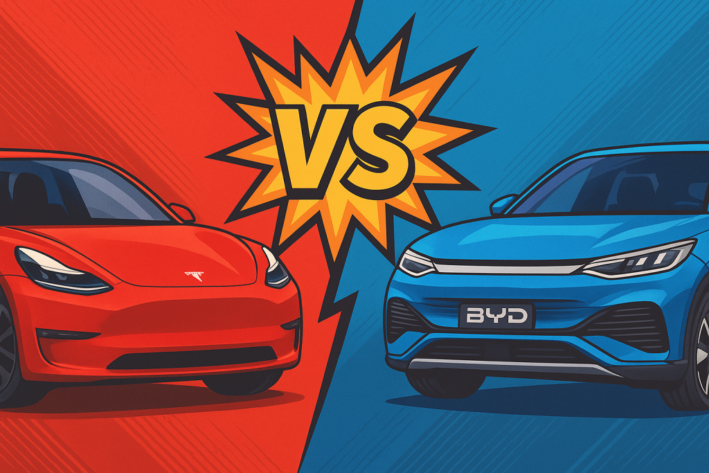 Saham Tesla atau BYD? Ini Jawaban Berdasarkan Kinerja dan Strategi Terkini