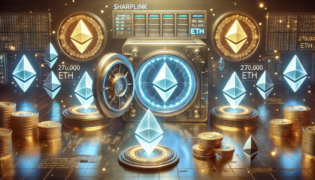 Dari iGaming ke Ethereum SharpLink Simpan 270.000 ETH ke Treasury