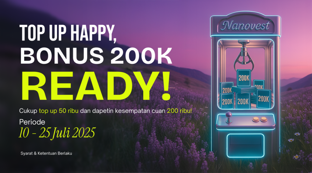 TOP UP HAPPY, BONUS 200K READY 🤑