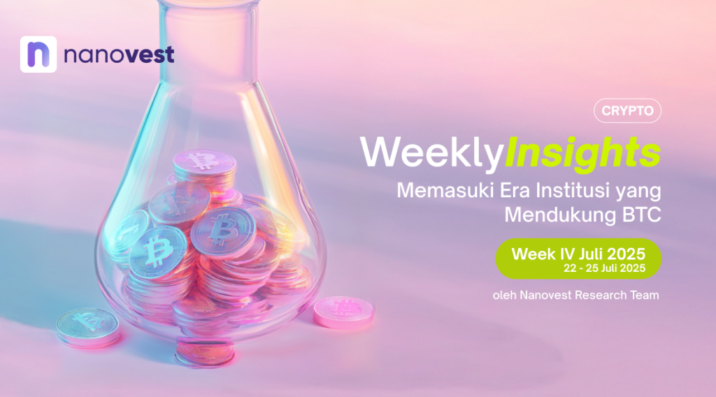 Weekly Insight Crypto – Week IV Juli 2025