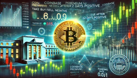 Bitcoin Mengalami Pergerakan Besar Setelah Keputusan Suku Bunga The Fed, Coinbase Premium Berubah Menjadi Merah.
