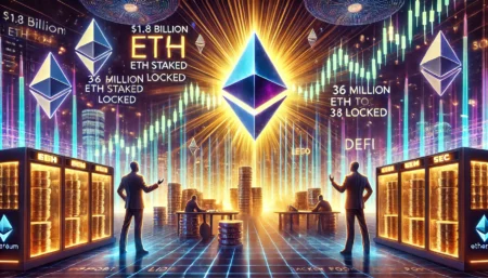 Volume Transaksi Ethereum Mencapai Rekor tertinggi tahun ini di tengah drama staking SEC.