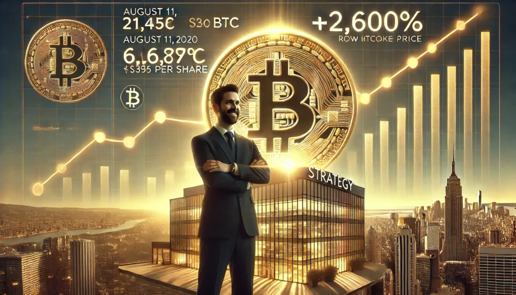 Strategy Milik Saylor Mulai Membeli Bitcoin Lima Tahun Yang Lalu, Kini Nilainya Telah Naik 2.600%.