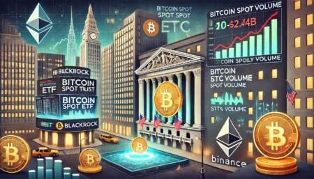 ETF AS Kini Menjadi Sumber Utama Volume Perdagangan Bitcoin Spot.
