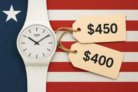 Swatch Naikkan Harga 15% di AS Imbas Tarif Baru Trump