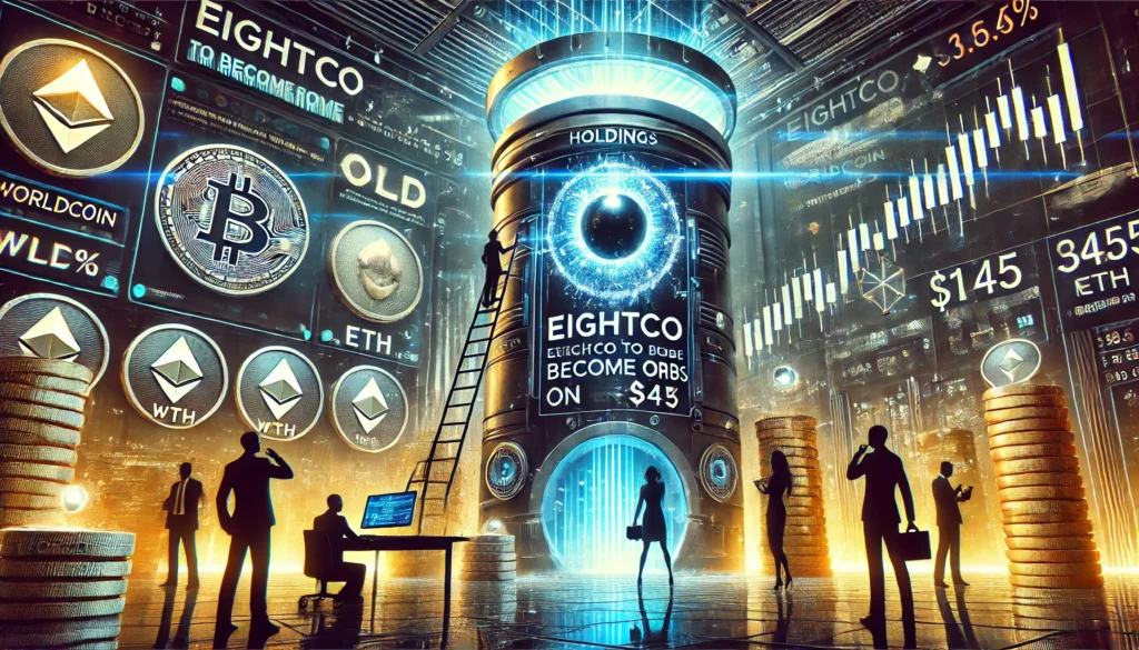 Fintech Eightco Melonjak 3.000% Setelah Rencana Untuk Mengumpulkan Worldcoin