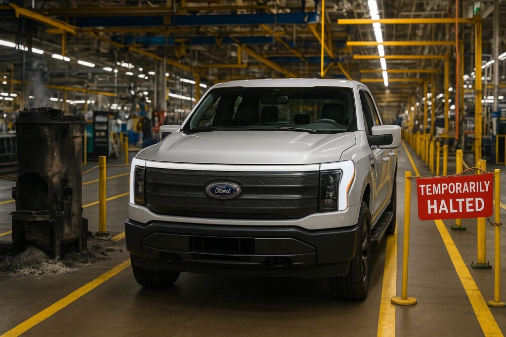 Produksi F-150 Lightning Dihentikan Sementara, Ford Fokus Pulihkan Kerugian Akibat Kebakaran Pemasok Aluminium