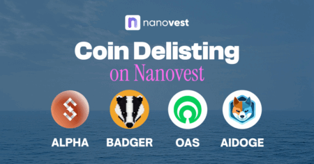 Pengumuman Penghapusan (Delisting) Koin ALPHA, BADGER, OAS dan AIDOGE