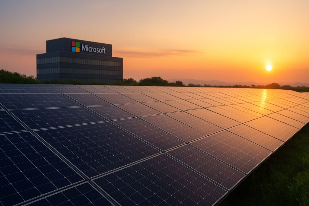 Microsoft Gandeng Shizen Energy, Perkuat Energi Bersih di Jepang