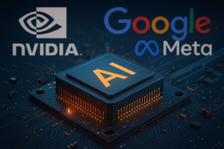 Nvidia Tertekan Setelah Laporan Google-Meta Bahas Kesepakatan Chip AI Bernilai Miliaran Dolar