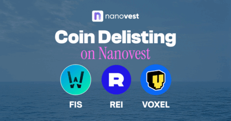 Pengumuman Penghapusan (Delisting) Koin FIS, REI, dan VOXEL
