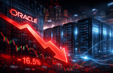 Saham Oracle Tertekan, Beban Investasi AI Data Center Jadi Sorotan Pasar