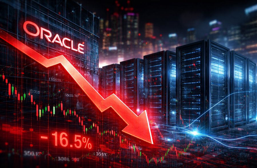 Saham Oracle Tertekan, Beban Investasi AI Data Center Jadi Sorotan Pasar