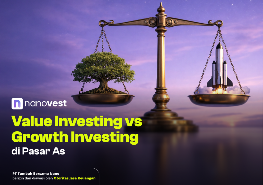 Perbedaan Value Investing vs Growth Investing di Pasar AS