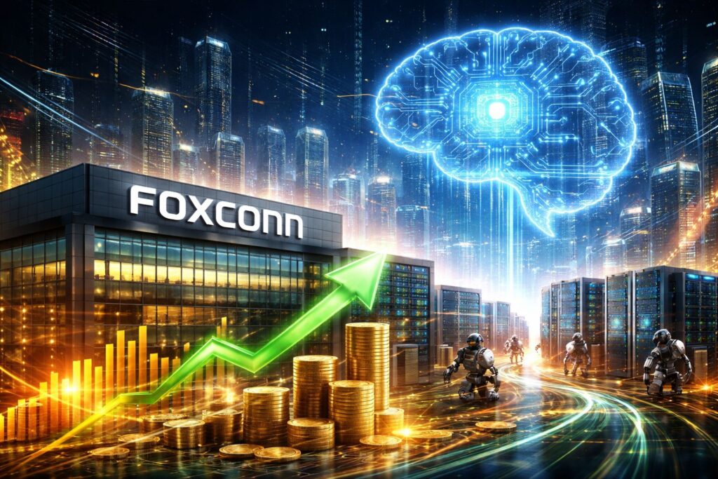 Pendapatan Foxconn Meledak 22% di Q4, Ledakan AI Ubah Peta Industri Teknologi