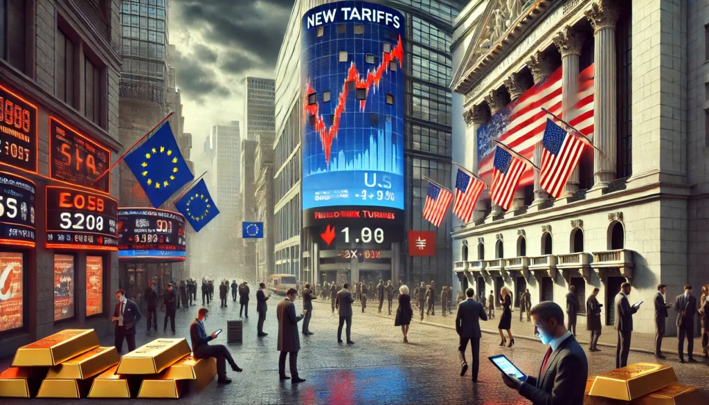 Kontrak Berjangka Saham Turun Seiring Tarif Trump di Eropa Mempengaruhi Sentimen Pasar