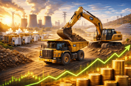 Saham Caterpillar Tembus Valuasi US$300 Miliar, Didorong Permintaan Energi