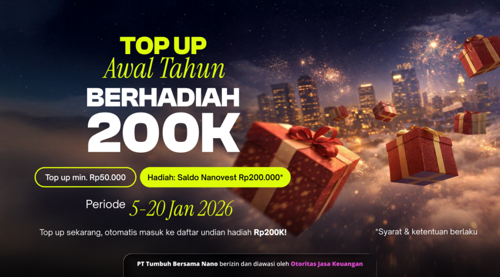 Pemenang Hadiah Top Up Awal Tahun, Berhadiah Rp200,000