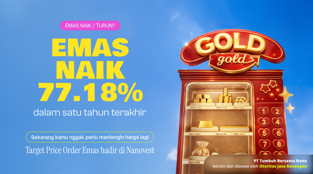 Atur Target Price Order untuk GOLD di Nanovest, Biar Investasi Lebih Tenang