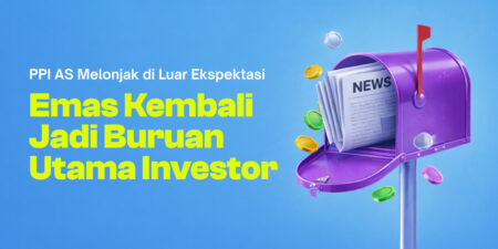 PPI AS Melonjak di Luar Ekspektasi, Emas Kembali Jadi Buruan Utama Investor
