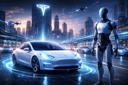 Tesla (TSLA) dan Masa Depan AI: Pertumbuhan Ditentukan oleh FSD, Robotaxi, dan Robot Humanoid?
