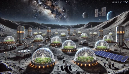SpaceX Akan Memprioritaskan Pembangunan Kota di Bulan, Kata Musk