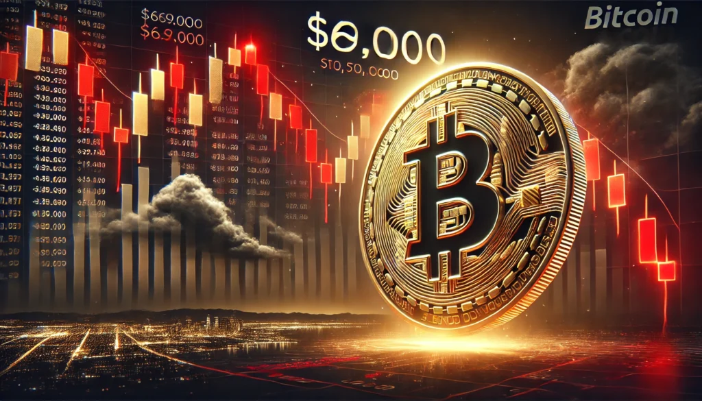 Harga BTC Drop 3%, Level $69K Masih Sulit Ditembus karena Kurang Momentum