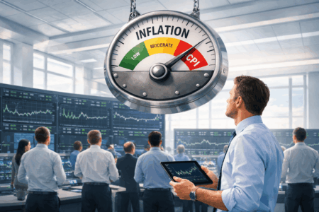 Investor Tunggu Data Inflasi, Wall Street Bergerak Stabil