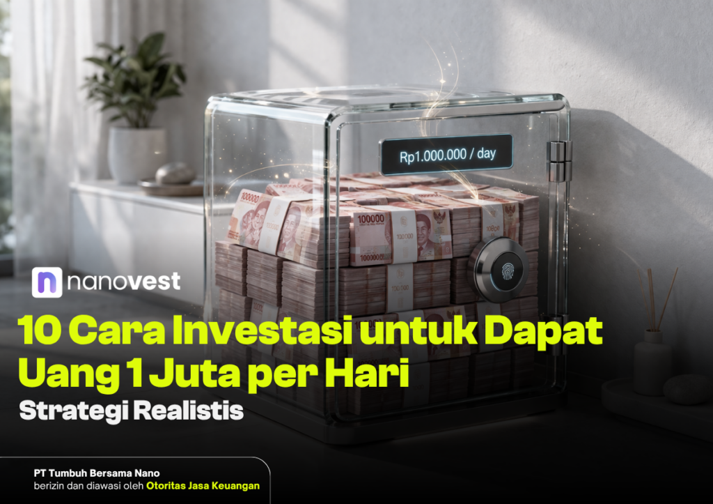 10 Cara Menghasilkan Uang 1 Juta Dalam Sehari Dari Investasi 10 Cara Investasi untuk Dapat Uang 1 Juta per Hari
