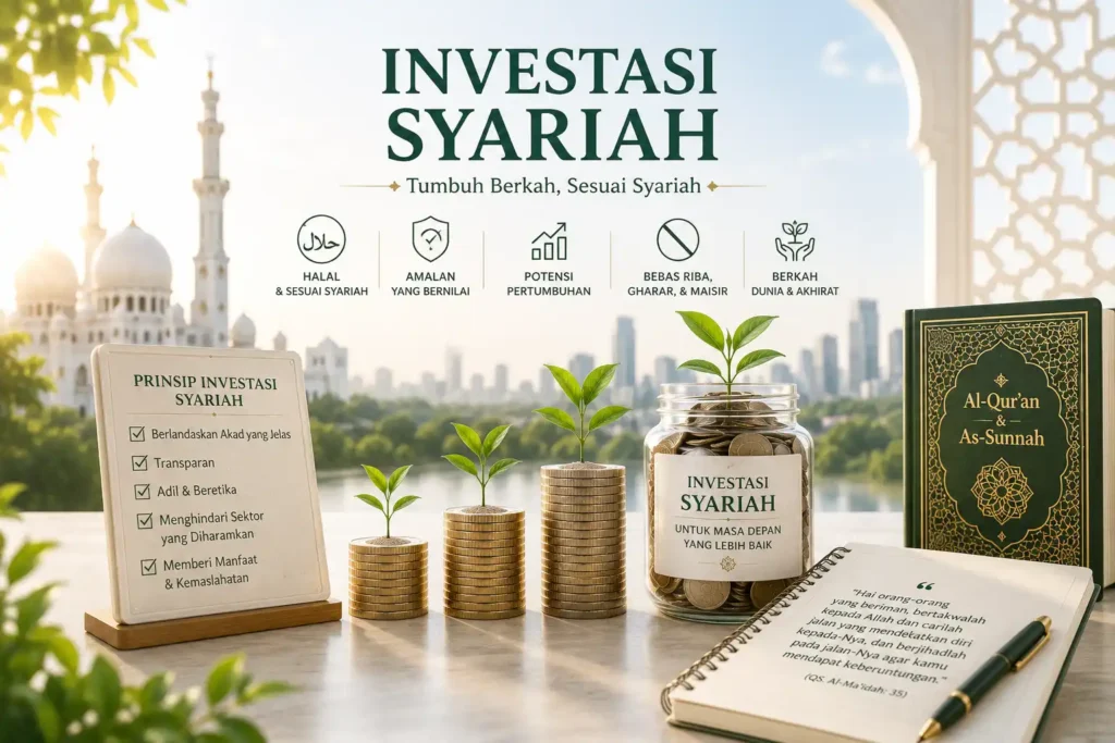 jenis investasi halal syariah