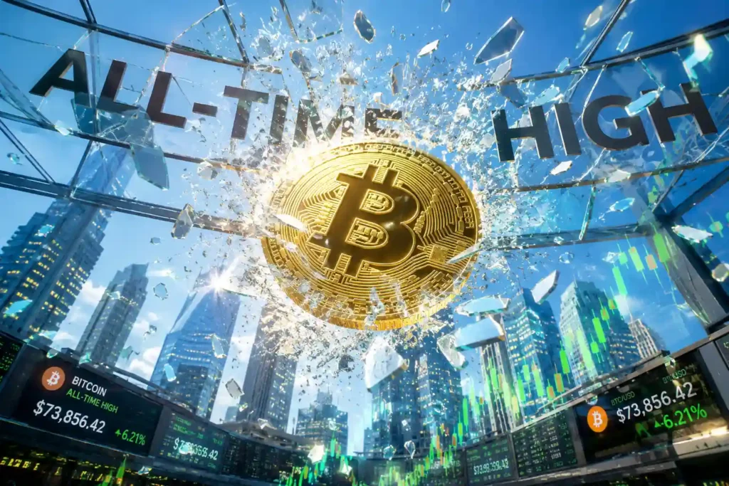 bitcoin all time high price