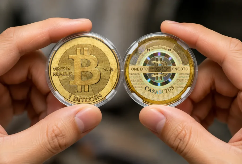 bentuk bitcoin