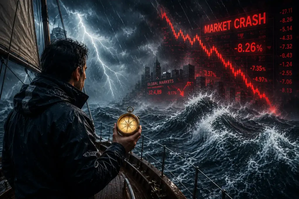 cara menghadapi market crash