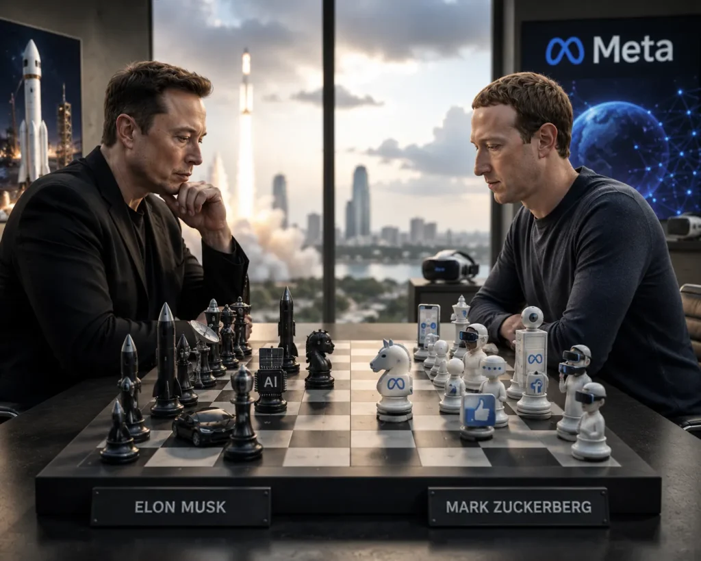 elon musk vs mark zuckerberg