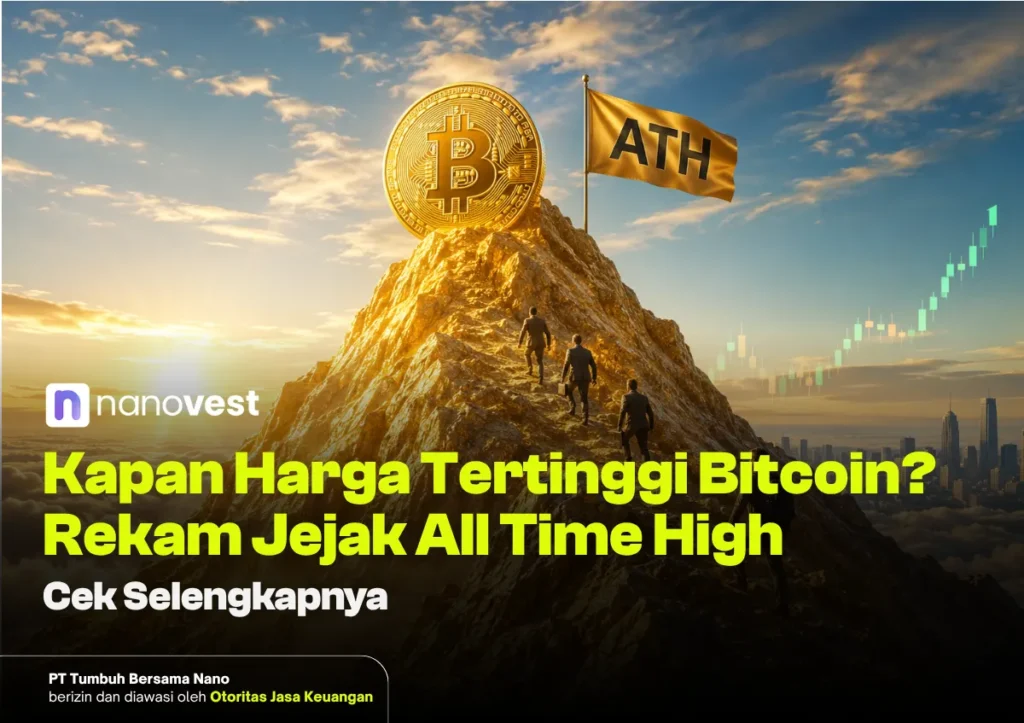 Rekor Harga Tertinggi Bitcoin (ATH) Sepanjang Sejarah dan Siklus Perjalanannya harga tertinggi bitcoin