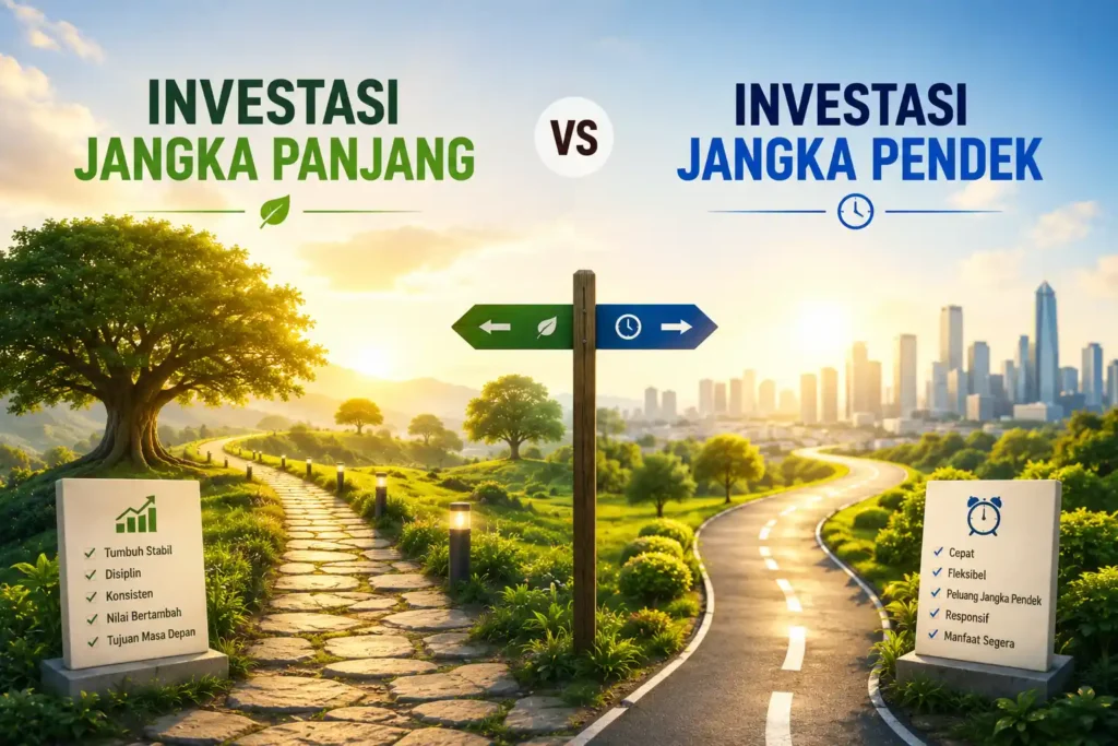 Investasi Jangka Panjang vs Jangka Pendek