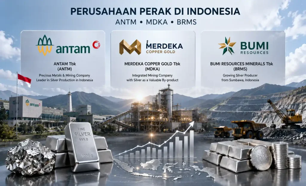 Daftar Saham Perak di Indonesia