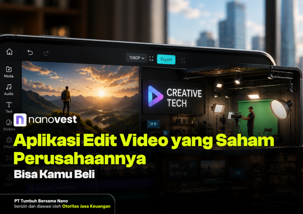 5 Aplikasi Edit Video yang Saham Perusahaannya Bisa Kamu Beli