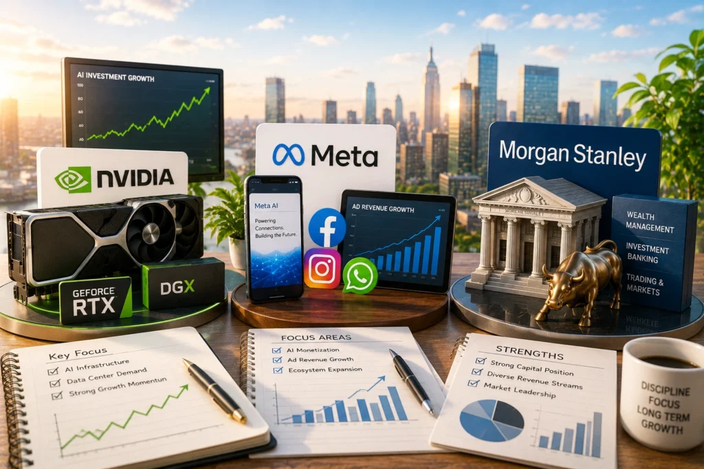 Rekomendasi Saham Hari Ini: NVDA, META, MS (26 Agustus 2026)