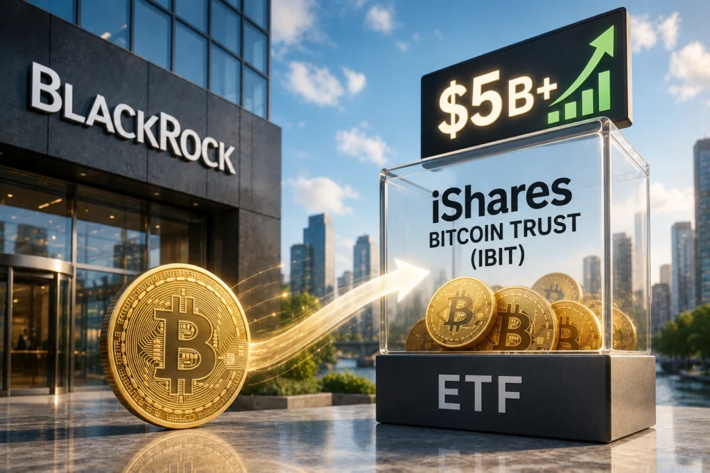 BlackRock Bawa US$5 Miliar Bitcoin ke ETF, Sinyal Baru untuk Harga BTC