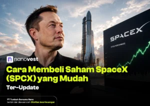 cara beli saham spacex