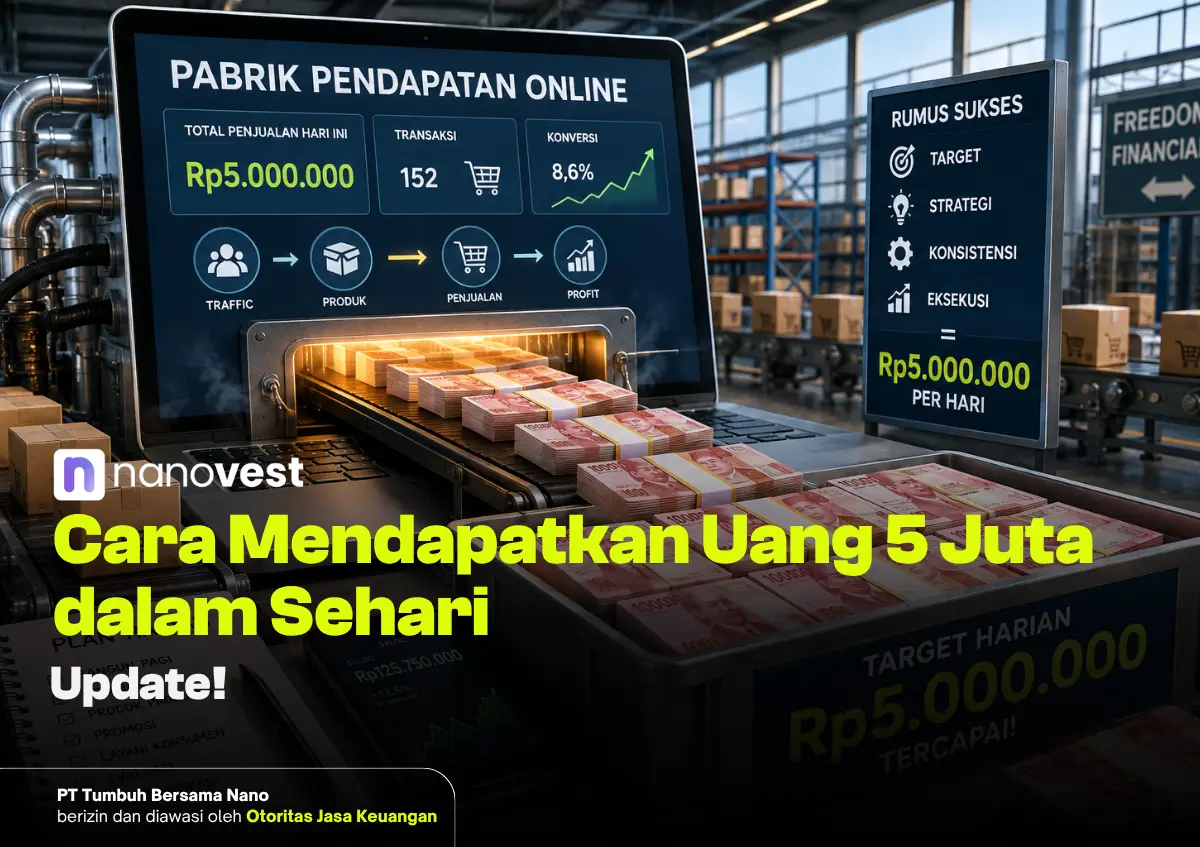 cara mendapatkan uang 5jt dalam sehari