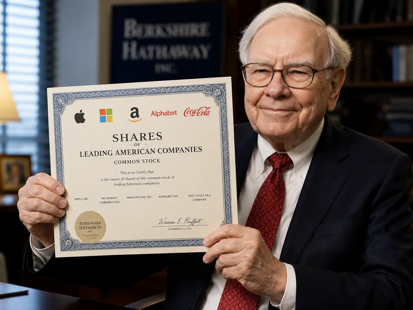 Contoh Saham yang Dimiliki Warren Buffett