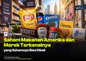 Saham makanan Amerika dan merek terkenalnya di dunia