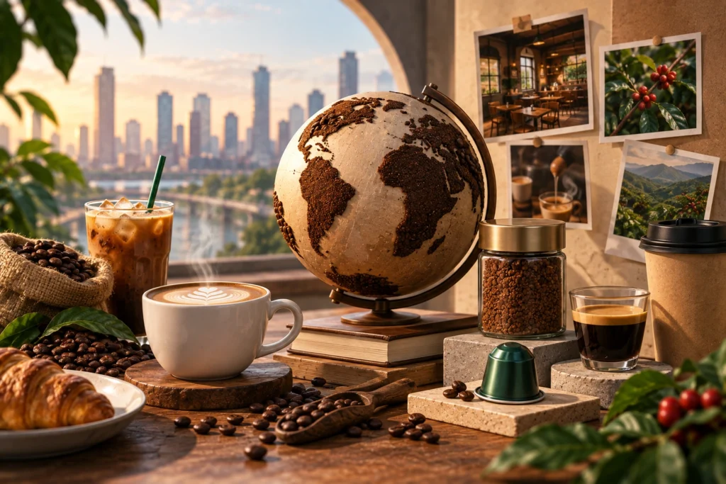 Ilustrasi kopi