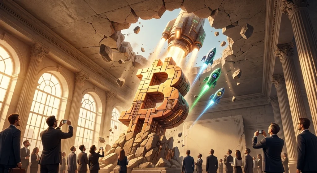 Bitcoin Tembus US.000, Altcoin Ikut Rally - Blog Nanovest Ilustrasi Bitcoin Tembus US$80.000, Altcoin Ikut Rally