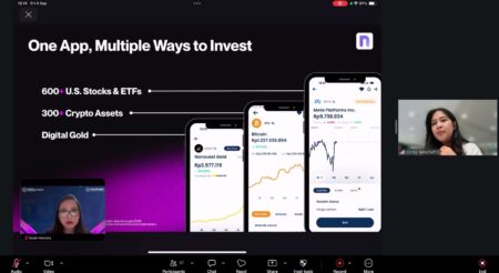 WhatsApp Image 2026-09-07 at 155036 - Blog Nanovest Slide advertising an investing app offering 600+ US stocks & ETFs, 300+ crypto assets, and digital gold, with smartphone screenshots and a presenter video.